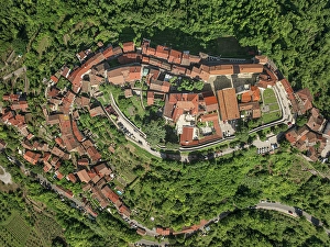 Motovun Prints: Hilltop village of Motovun, Istria, Croatia