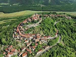 Motovun Prints: Hilltop village of Motovun, Istria, Croatia