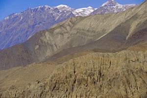 Range Prints: Himalayan mountains and landscape near Jharkot