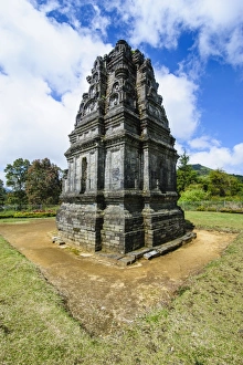 Java Prints: Hindu Dieng temple complex, Dieng Plateau, Java, Indonesia, Southeast Asia, Asia