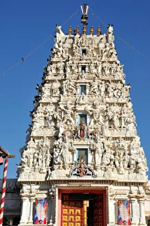 Typical Culture Prints: Hindu temple dedicated to Krishna, Pushkar, Rajasthan, India, Asia