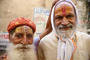 Indigenous Culture Prints: Hindus in Dauji, Uttar Pradesh, India, Asia