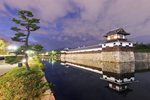 Hiroshima Prints: Hiroshima castle grounds, Hiroshima, Honshu, Japan, Asia