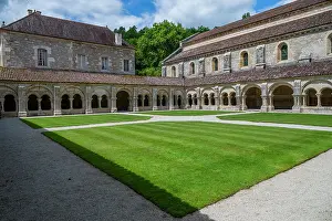 Visitors Prints: Historic Abbey of Fontenay showcases architectural simplicity