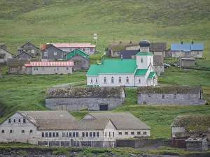 Settlement Prints: Historic buildings and community structures in St. George on Saint George Island in Alaska