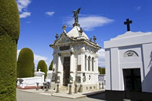 Images Dated 13th December 2009: Historic Cemetery in Punta Arenas City, Magallanes Province, Patagonia