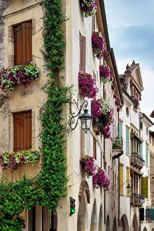 Historic Centre Prints: Historic center, Asolo, Treviso, Veneto, Italy, Europe