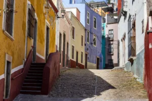 Guanajuato Prints: Historic center of the UNESCO World Heritage Site, Guanajuato, Mexico, North America