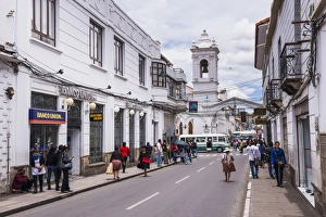 Bolivia Prints: Historic City of Sucre, UNESCO World Heritage Site, Bolivia, South America