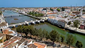 Streets Prints: Historic city of Tavira features bridges