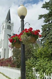 Hanging Baskets Prints: Historic District
