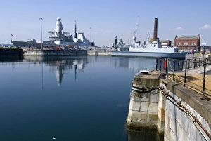 Ports Prints: Historic Docks, Portsmouth, Hampshire, England, United Kingdom, Europe