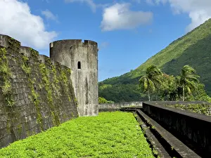 Fortifications Prints: Historic Fort Belgica located on Banda Neira Island in the Moluccas of Indonesia offers a glimpse into the nutmeg trade