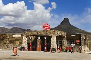 Historic Gas Station, Route 66, Cool Springs, Arizona, United States of America