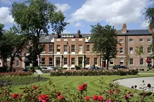 The Historic Georgian Park Square, Leeds, West Yorkshire, England, United Kingdom, Europe