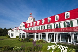 Quebec Prints: Historic Hotel Tadoussac, Tadoussac, Quebec, Canada, North America