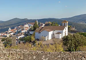 Old City Prints: Historic medieval village of Marvao, Portalegre district, Alto Alentejo, Portugal, Europe