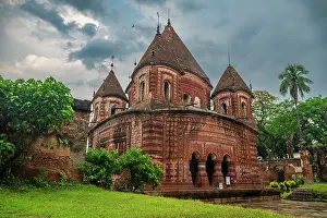 Construction Prints: Historic Puthia Rajbari Complex showcases intricate architecture and cultural heritage in Bangladesh