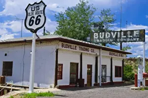 Front Prints: Along historic Route 66, New Mexico, United States of America, North America