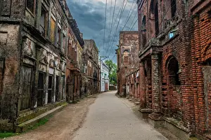 Preserved Prints: Historic streets of Panam City in Bangladesh show the architecture and structure from the past centuries