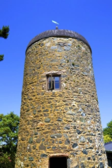 Channel Islands Prints: Historic Tower, Sark, Channel Islands, United Kingdom, Europe