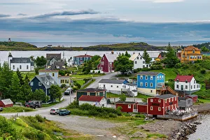 Newfoundland And Labrador Prints: Historic town of Trinity, Bonavista Peninsula, Newfoundland, Canada, North America