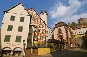 Images Dated 26th April 2008: The historic town of Wertheim, Baden Wurttemberg, Germany, Europe
