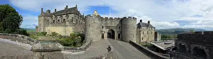 Stirling Prints: Historic walls of Stirling Castle, Scotland, UK