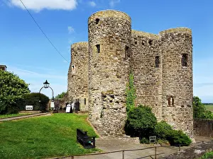 Ypres Prints: Historic Ypres Tower stands tall in Rye