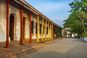Colombia Prints: Historical center of Mompox, UNESCO World Heritage Site, Colombia, South America