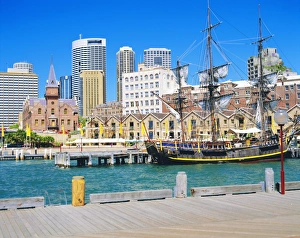 The Rock Prints: Historical district of The Rocks, Sydney, New South Wales, Australia