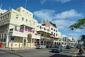 Vanishing Point Gallery: Historical seafront, Hamilton, Bermuda