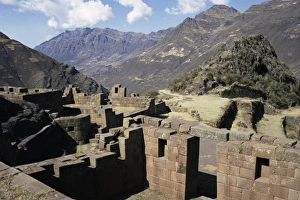 Incan Prints: Hitching post of sun