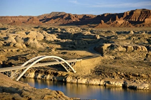 Glen Canyon Prints: Hite Crossing Bridge where State Highway 95 crosses