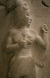 Asia Minor Prints: Hittite sculpture, Museum of Old Anatolian Civilizations, Ankara, Anatolia
