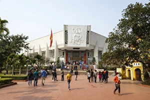 Hanoi Prints: Ho Chi Minh Museum, Hanoi, Vietnam, Indochina, Southeast Asia, Asia