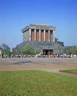 Ho Chi Minhs mausoleum