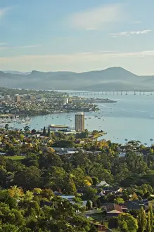 Inlet Prints: Hobart and the River Derwent, Tasmania, Australia, Pacific