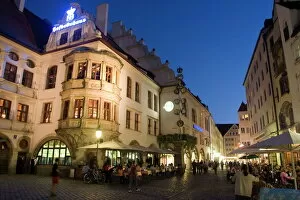 Industry Collection: Hofbrauhaus restaurant at Platzl square