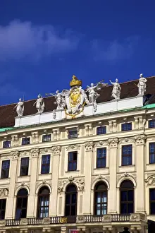 Hofburg Palace exterior, UNESCO World Heritage Site, Vienna, Austria, Europe