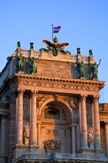 Capital Cites Prints: Hofburg Palace Exterior, Vienna, Austria, Central Europe