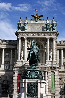 Images Dated 23rd August 2007: The Hofburg Palace, Vienna, Austria, Europe