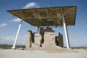 Hohokam Indian four storey caliche