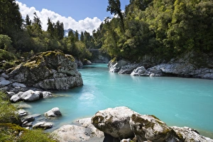 Hokitika Prints: Hokitika Gorge, Hokitika, West Coast, South Island, New Zealand, Pacific