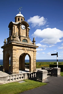 Scarborough Prints: Holbeck Clock Tower on Esplanade