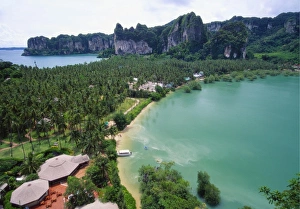 Rai Leh Prints: Holiday Resort at Rai Leh Bay, Krabi, Thailand