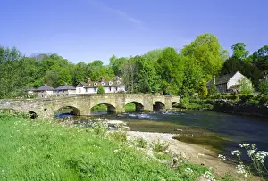 Bakewell Prints: Holme Bridge near Bakewell, Peak District National Park, Derbyshire, England, UK