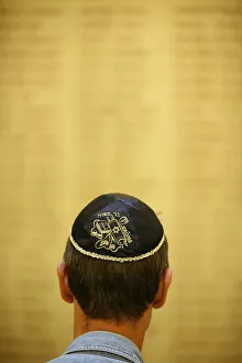 Images Dated 3rd July 2007: Holocaust victim names in Avignon synagogue, Avignon, France, Europe