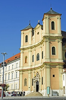 Holy Trinity baroque style church, Bratislava, Slovakia, Europe