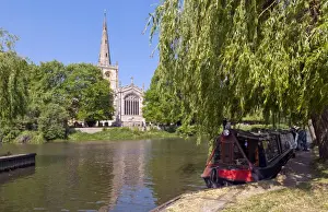 Stratford Prints: Holy Trinity Church, where William Shakespeare was baptised and buried